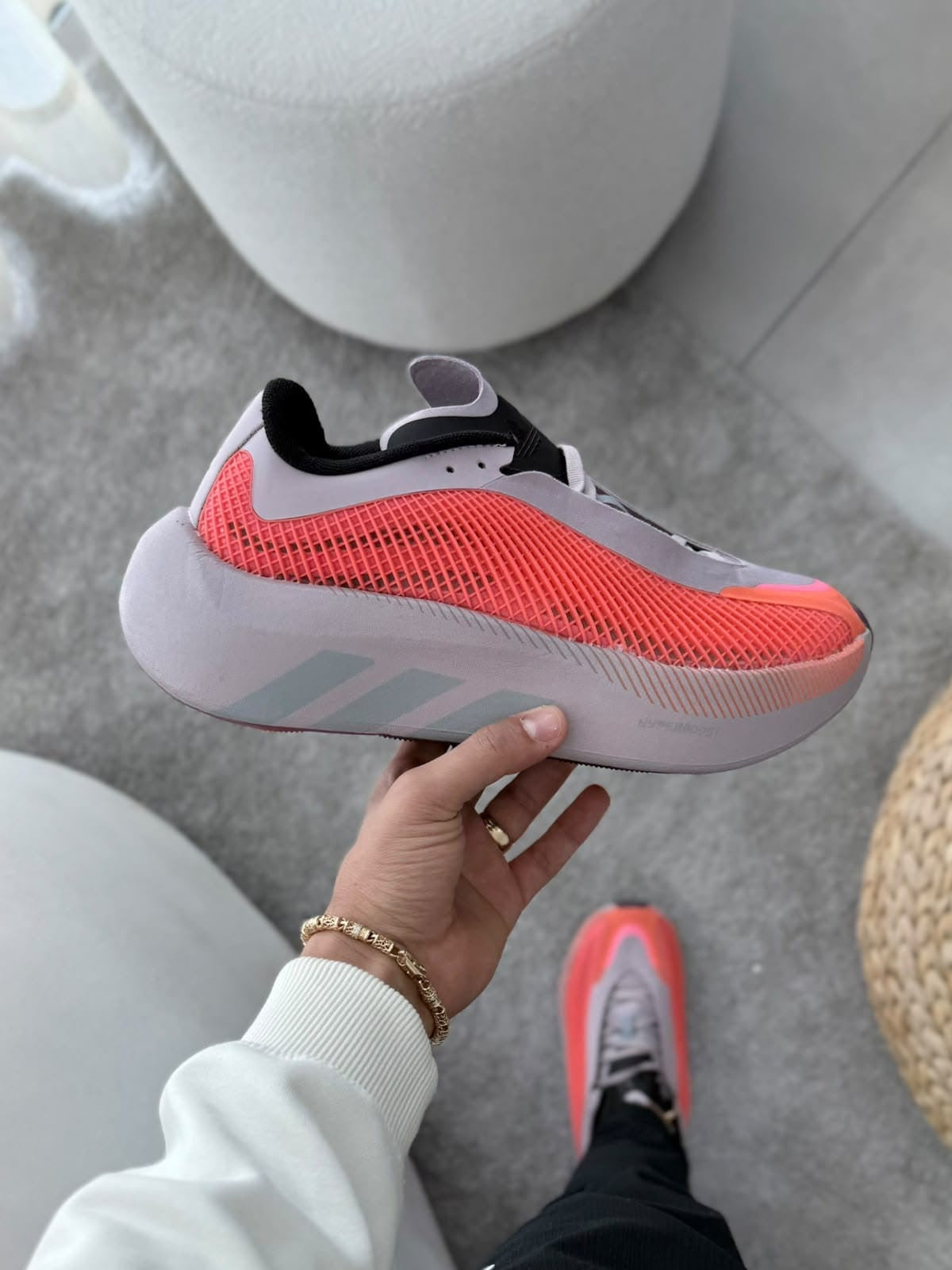 ADIDAS HYPERBOOST RUN MORADO