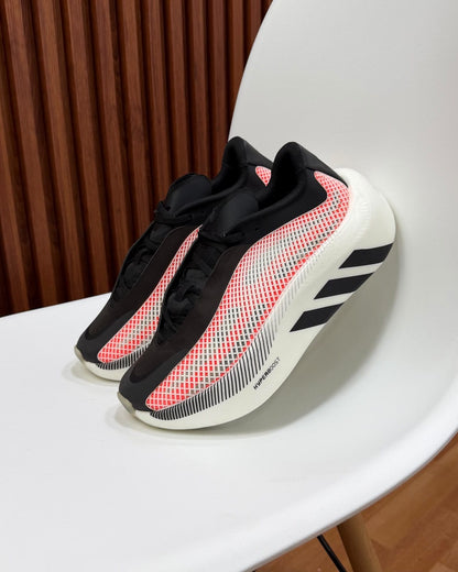 ADIDAS HYPERBOOST NEGRO ROJO