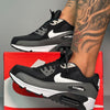 NIKE AIR MAX NEGRO - BLANCO