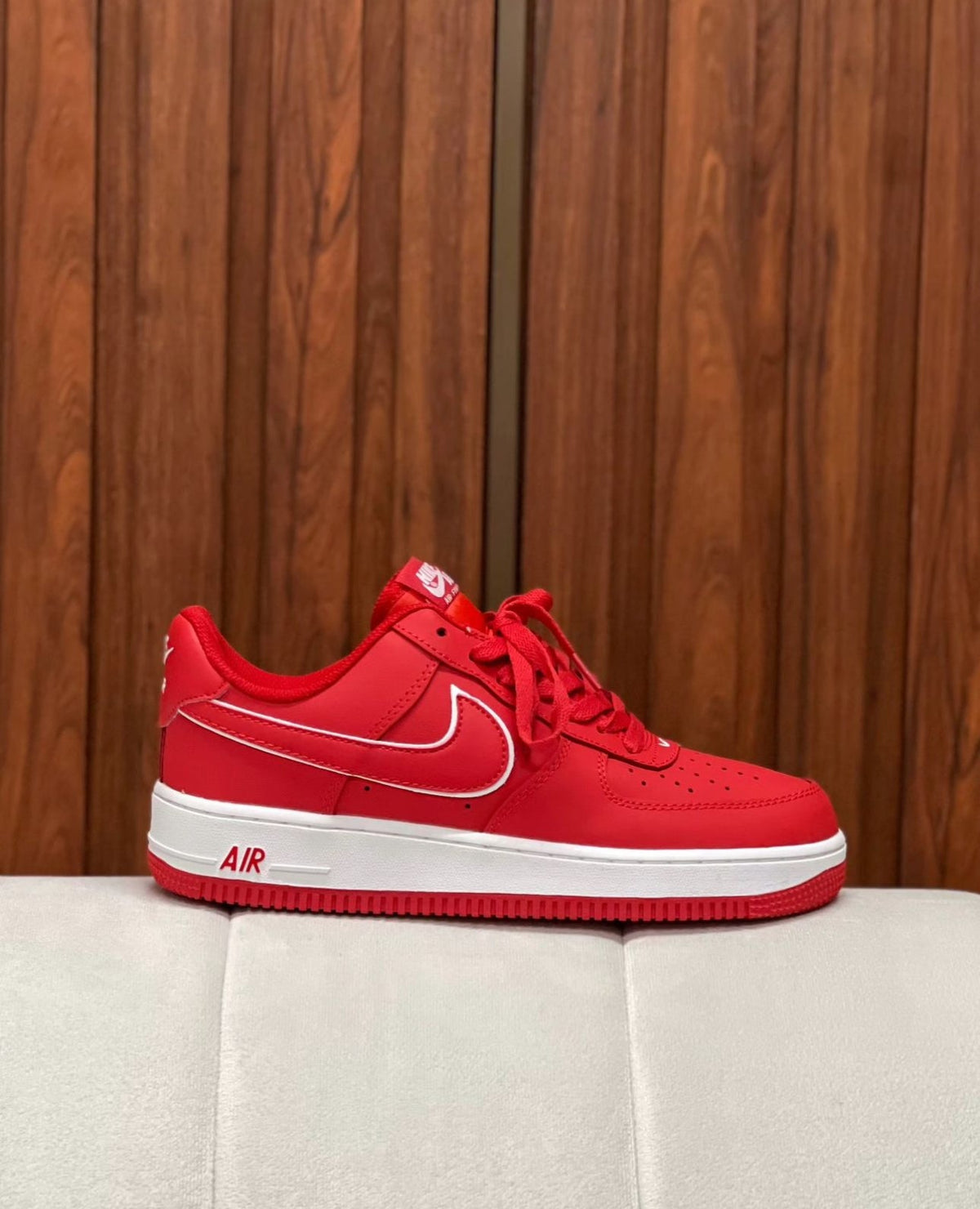 AIR FOR 1 ROJO - BLANCO