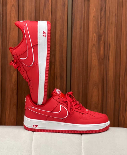 AIR FOR 1 ROJO - BLANCO